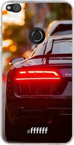 Huawei P8 Lite (2017) Hoesje Transparant TPU Case - Audi R8 Back #ffffff