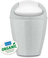 Koziol Zwenkdekselbak Del Xxs Organic 0,9 Liter Grijs