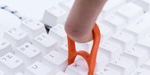 Toetsen Verwijderaar - Keycap Puller - Verwijdert de toetsen van uw toetsenbord - Ovaal - Verschillende kleuren - Keycap fixing - Keycap remover - STIPCO