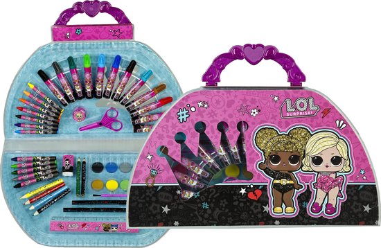 Undercover - LOL Surprise Colouring Case Set of 51 Pieces | bol