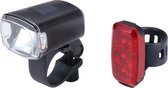 BBB Cycling StudCombo Fietsverlichting Set - 130 lumen - USB oplaadbaar - Koplamp BLS-142