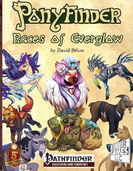 Ponyfinder - Races of Everglow - cover