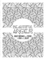 Beautiful Anger: Adult coloring book with textures and insults from Brazil