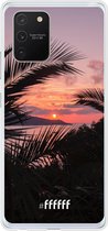 Samsung Galaxy S10 Lite Hoesje Transparant TPU Case - Pretty Sunset #ffffff