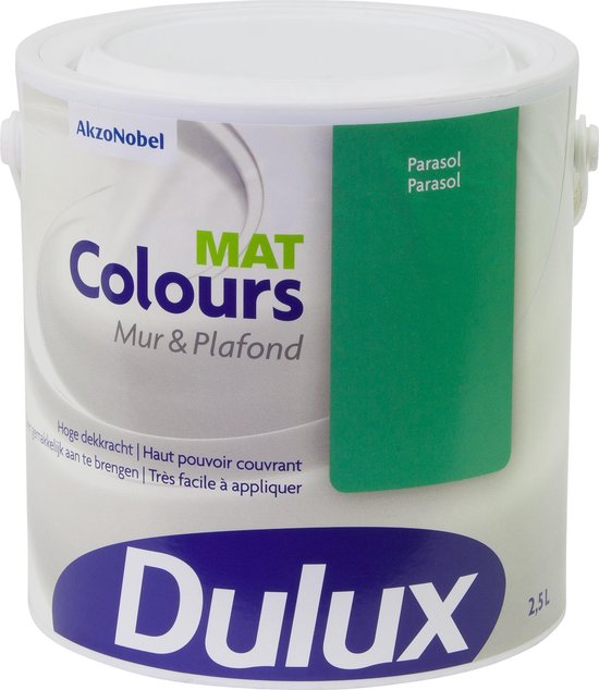 Dulux Colours Mur & Plafond - Mat - Parasol - 2.5L | bol.com