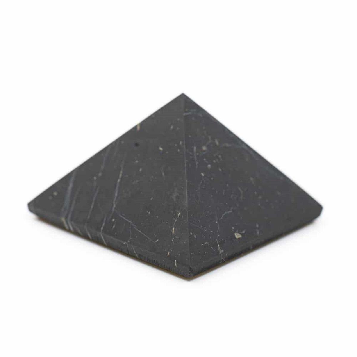 Piramide Ongepolijst Shungiet – 60 mm