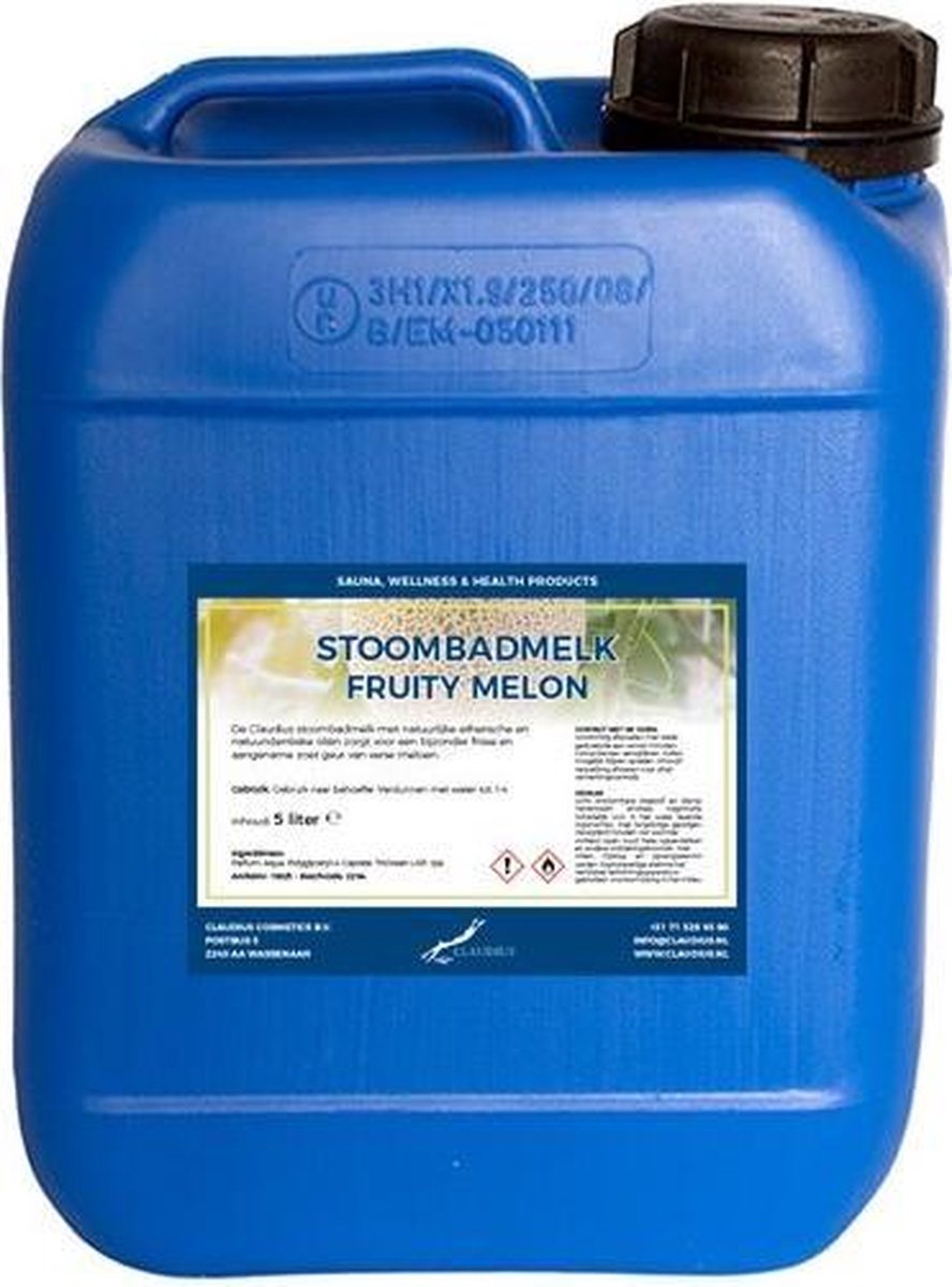 Goedkoopste Stoombadmelk Fruity Melon 5 liter