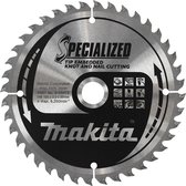 Makita B-09472 Specialized Cirkelzaagblad - 165 x 20 x 40T - Hout ( Met nagels) / Epoxy / Aluminium / Kunststof