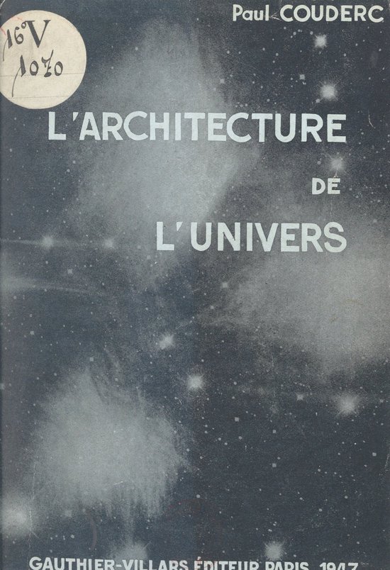 L'architecture de l'univers - cover
