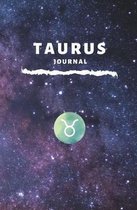 Taurus Journal: Zodiac Sign Notebook - Diary - Beautiful 120 Pages Dot Grid Diary with Softcover and Personal Astrological Horoscope S