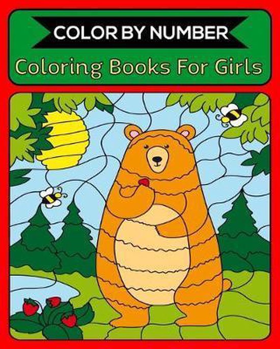 Color By Number Coloring Books For Girls, Royal Activity Publishing