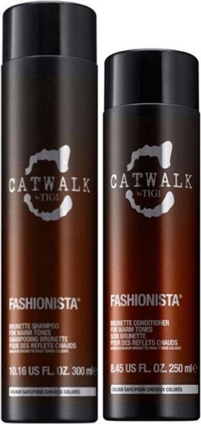 Tigi Catwalk Fashionista Brunette Shampoo Conditioner Bol