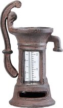 1x Regenmeter/neerslagmeter gietijzer waterpomp - Tuinartikelen - Regenmeters/neerslagmeters