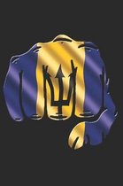 Barbados Notebook: Barbados Flag Notebook, Travel Journal to write in, College Ruled Journey Diary