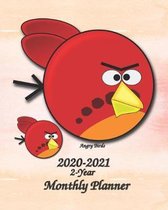 2020-2021 2-Year Monthly Planner Angry Birds: 2-Year 24 Months Calendar Planner, Organizer, Agenda, Schedule, Notebook, Journal with Motivational / In