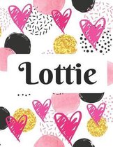 Lottie: Personalized Name Journal with Blank Lined Paper