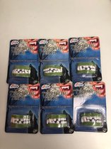 Halloween tanden (groen) - zes stuks