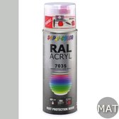 Dupli-Color acryllak mat RAL 7035 licht grijs - 400 ml