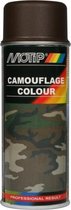 Motip camouflagelak mat RAL 8027 lederbruin - 400 ml.