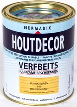 Hermadix Houtdecor Verfbeits Transparant - 0,75 liter - 659 Blank Vuren