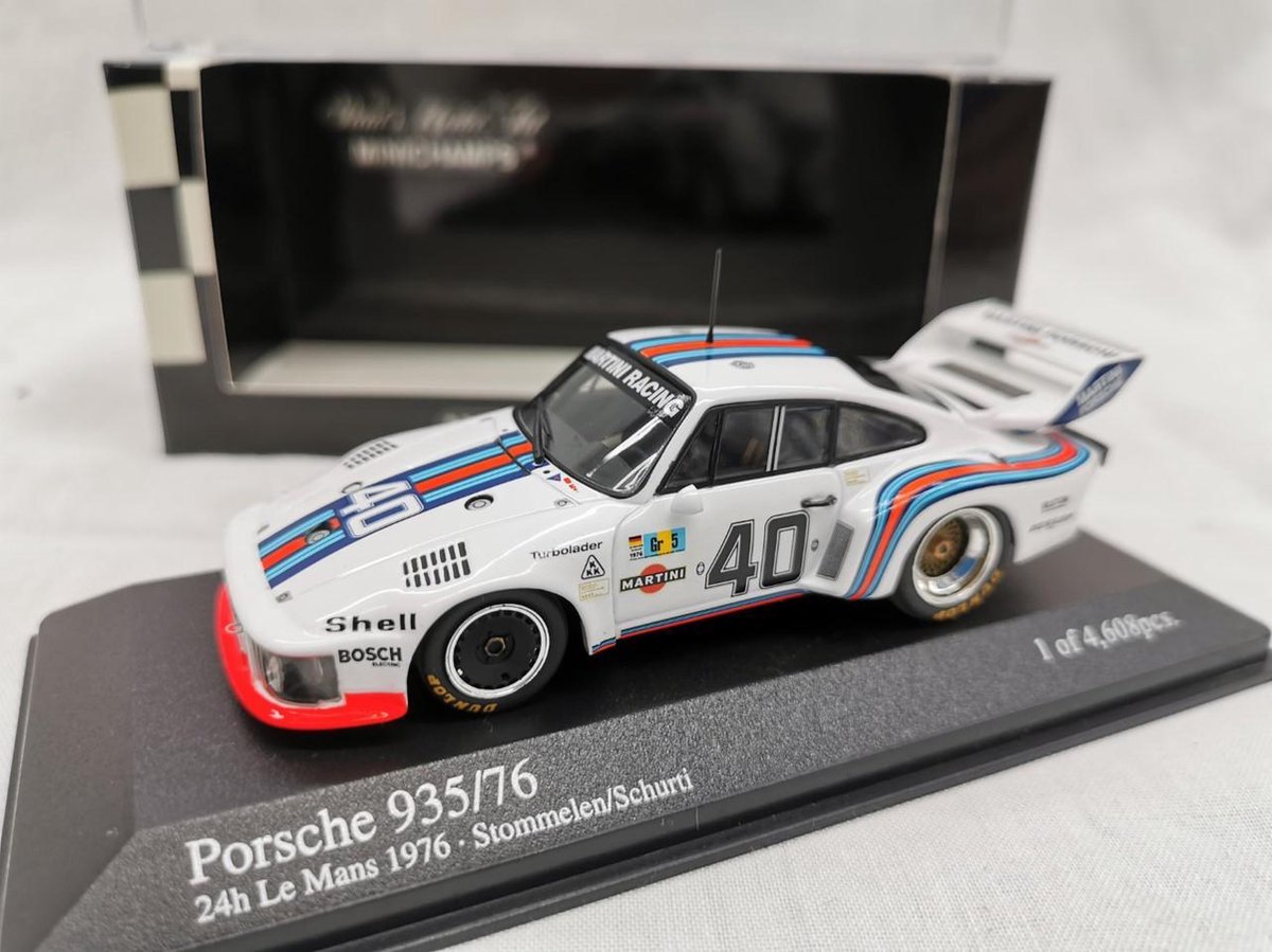 【MINICHAMPS】Porsche 935/76/1976 #M21 Minichamps x Tarmac Works 1:64 Porsche 935/76 24h Le Mans