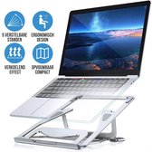 Strex Laptop Standaard Verstelbaar - 9 tot 17 Inch - Opvouwbaar - Ergonomisch - Aluminium