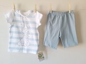 Organische kleding jongens pyjama 100% biologisch 68-74cm