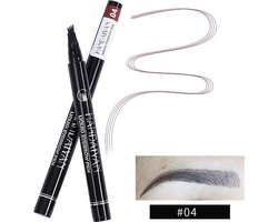 Handaiyan Microblading Eyebrow Tattoo Pen | Waterproof Tattoo Wenkbrauw Pen |Wenkbrauwpen | Kleur 2: Bruin