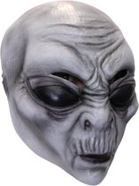 Partychimp Alien Volledig Hoofd Masker Halloween voor bij Halloween Kostuum Volwassenen Carnaval - Latex - One size