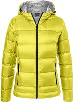 Ladies Hooded Down Jacket