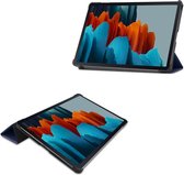Samsung Galaxy Tab S7 Smart Tri-Fold Case - Navy