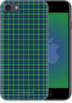 Lushery Hard Case voor iPhone SE (2020) - Touch of Tartan