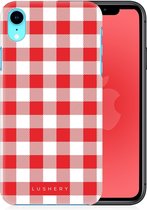 Lushery Hard Case voor iPhone Xr - Giddy Gingham