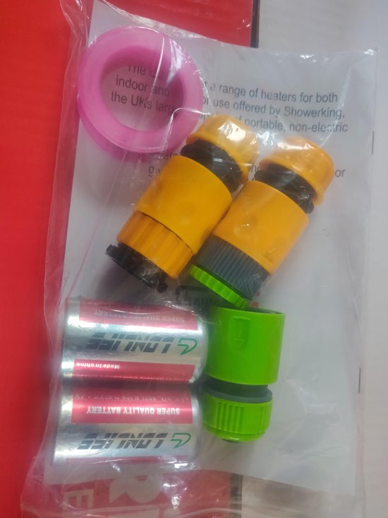 Showerking Mobiel Warm Water Douche bol