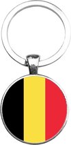 Sleutelhanger Belgie - geschenk – gift – cadeau – kado – verjaardag – verassing – feestdag – versiering - Brussel - wafel - Brugge - Gent - Antwerpen - Oostende - Namur - Dinant