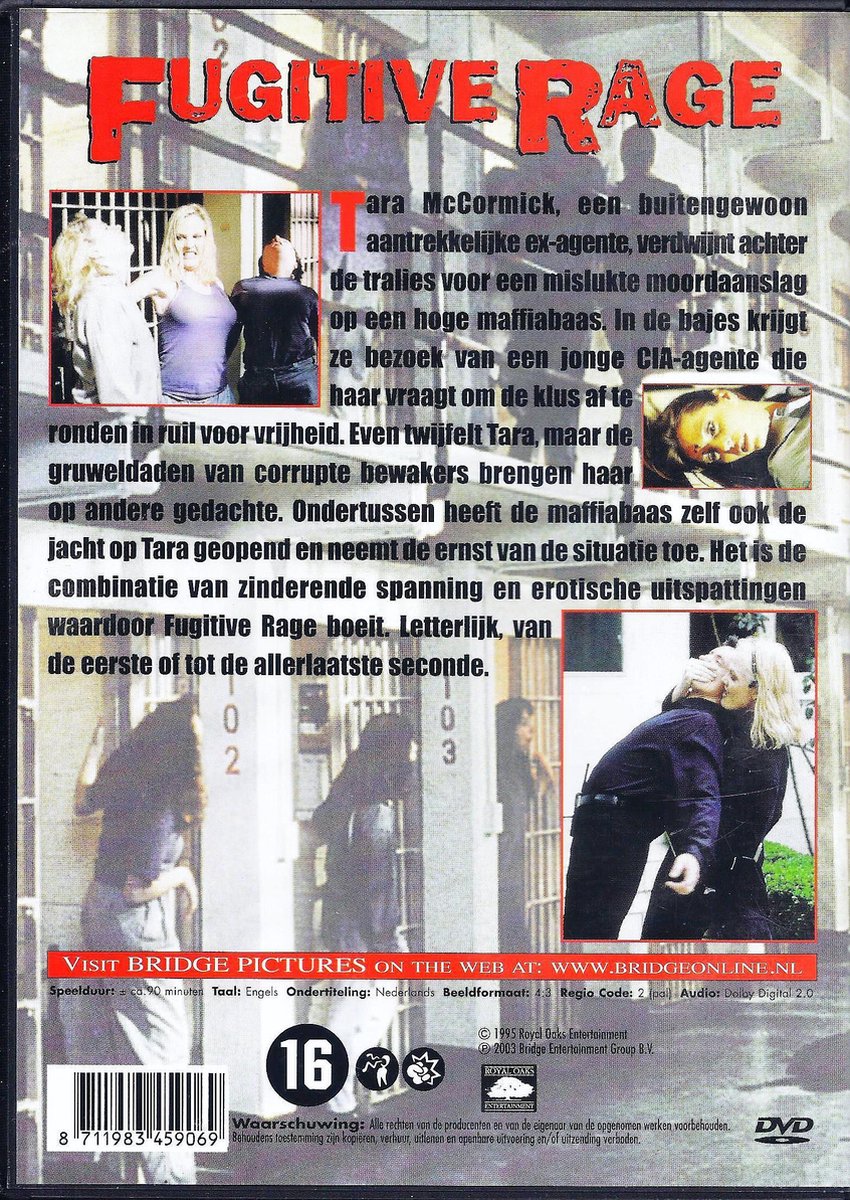 Fugitive Rage (Dvd), Calista Carradine | Dvd's | bol
