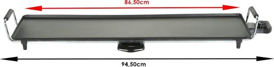 Secret de Gourmet - Grillplaat - 86,5 x 21 cm — afbeelding 2