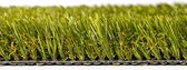 Prachtig kunstgras Olive voor buiten, 300 x 200 cm, 30 mm hoog, tapijtgras