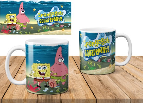 Mok SpongeBob Squarepants and Patrick Star | bol.com