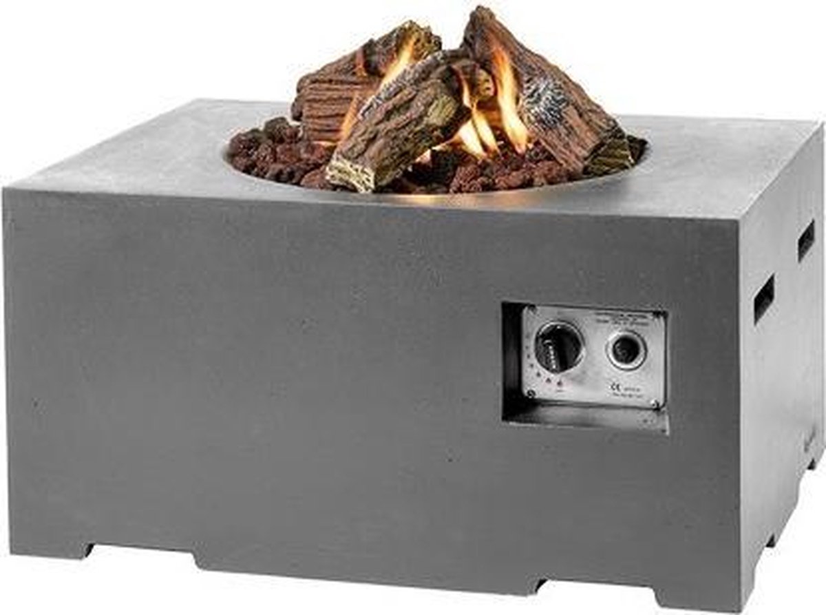 Happy Cocooning Cocoon Table Small Square - Fire Table - Anthracite