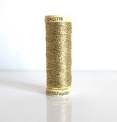 Gütermann creativ garen echt goud metallic - CA2776 - col 24 - real gold - 50 m w331- borduurgaren en naaigaren met glitters
