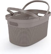 Kis Filo - Winkelmand - Taupe - 45,5x30xh24cm En Yourkitchen E-kookboek - Heerlijke Smulrecepten