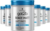 got2b Beach Matt Paste 6x 100 ml - Voordeelverpakking