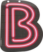 Neon Letter B 24cm