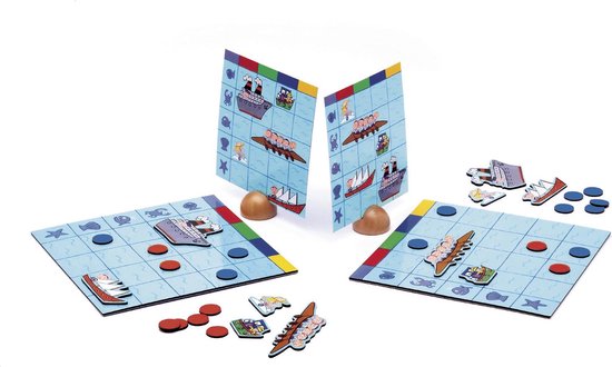 Afbeelding van het spel DJECO Naviplouf - battaglia navale - spel zeeslag