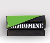 Ohmiomine Transporter Fietskrat Zwart inclusief Dennengroen Afdekhoes