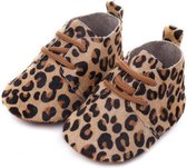 Leren babyschoentjes – Panther - 0-6 maanden