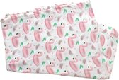Swaddle doek XL - Flamingo zomer | Inbaderdoek | Hydrofiele doek | Hydrofiele luier | Kidzstore.eu