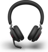 Jabra Evolve2 65 UC Stereo Headset USB-A - UC-gecertificeerd (Zoom, Google Hangout, Avaya, Mitel ...) - Zwart