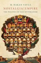 Boekomslag van "Nostalgia for the Empire: The Politics of Neo-Ottomanism" met een boom vol portretten van Ottomaanse heersers en Erdogan bovenaan.